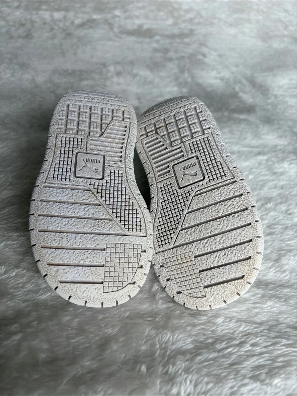 Puma white kids